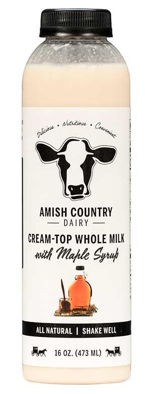 Cream-Top Whole Milk with Maple Syrup Cream-Top Whole Milk with Maple Syrup